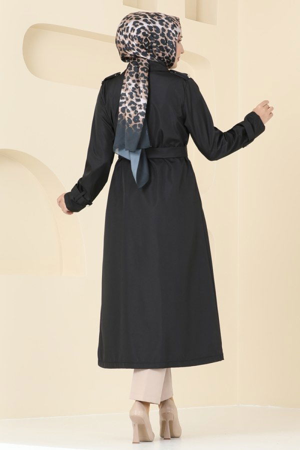 Trenchcoat 530MP806 Black - 4