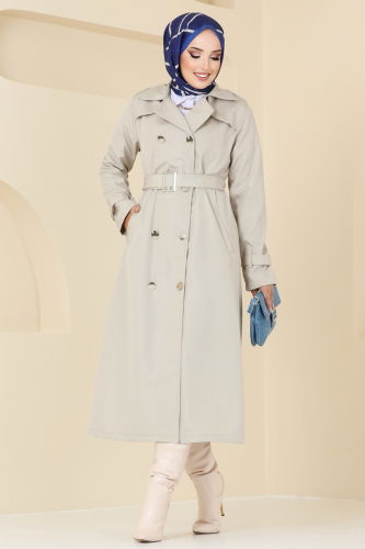 M.P. - Trenchcoat 530MP806 Stone