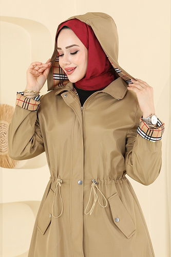 moda selvim Trenchcoat 5533ZRF469 Vision - Thumbnail
