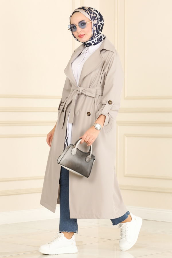 Trenchcoat 5613AB368 Stone