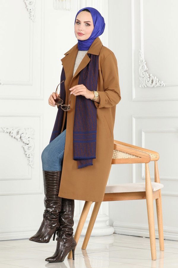 Trenchcoat 6122BSK463 Tan - 3