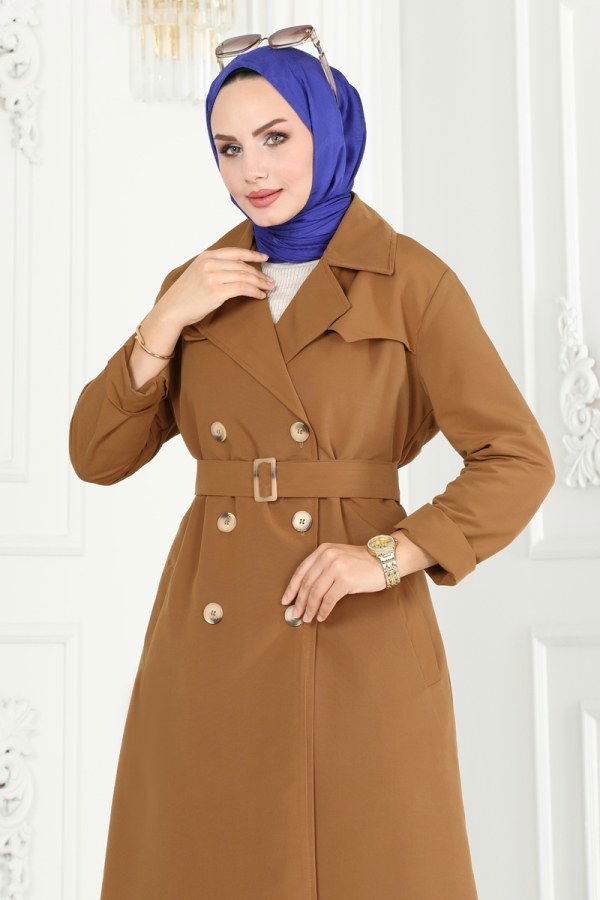 Trenchcoat 6122BSK463 Tan - 4