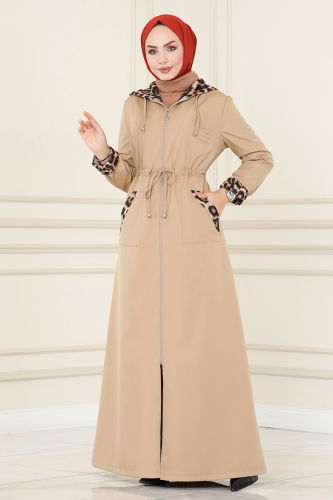 moda selvim Trenchcoat ASM2411 Light Vision - Thumbnail