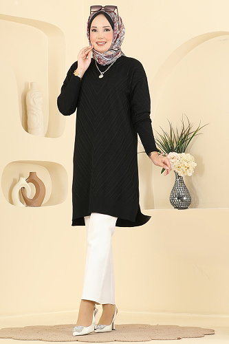 moda selvim Trico 3192NVX1208 Black - Thumbnail