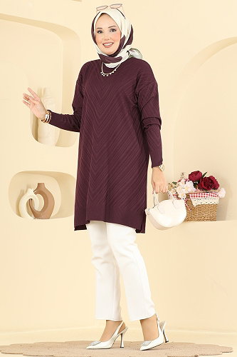 moda selvim Trico 3192NVX1208 Damson - Thumbnail