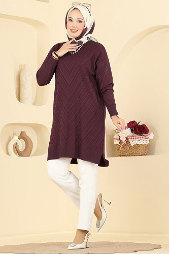 moda selvim Trico 3192NVX1208 Damson - Thumbnail