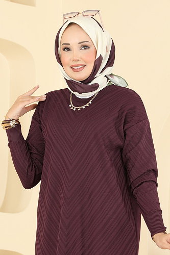 moda selvim Trico 3192NVX1208 Damson - Thumbnail