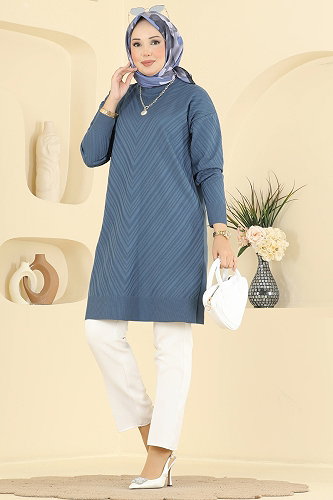 moda selvim Trico 3192NVX1208 Indigo - Thumbnail