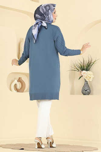 moda selvim Trico 3192NVX1208 Indigo - Thumbnail