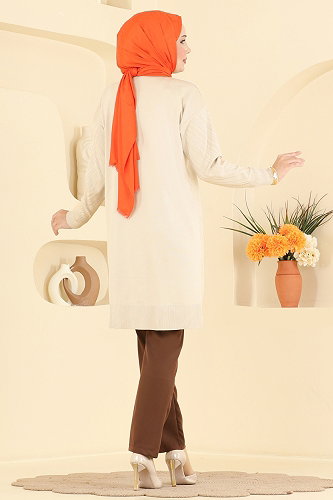 moda selvim Trico 3192NVX1208 Stone - Thumbnail