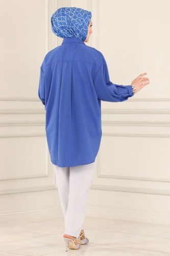 moda selvim Trousers 0005MRK805 Gray - Thumbnail