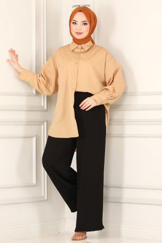 B.L.U. - Trousers 2198BLU797 Black