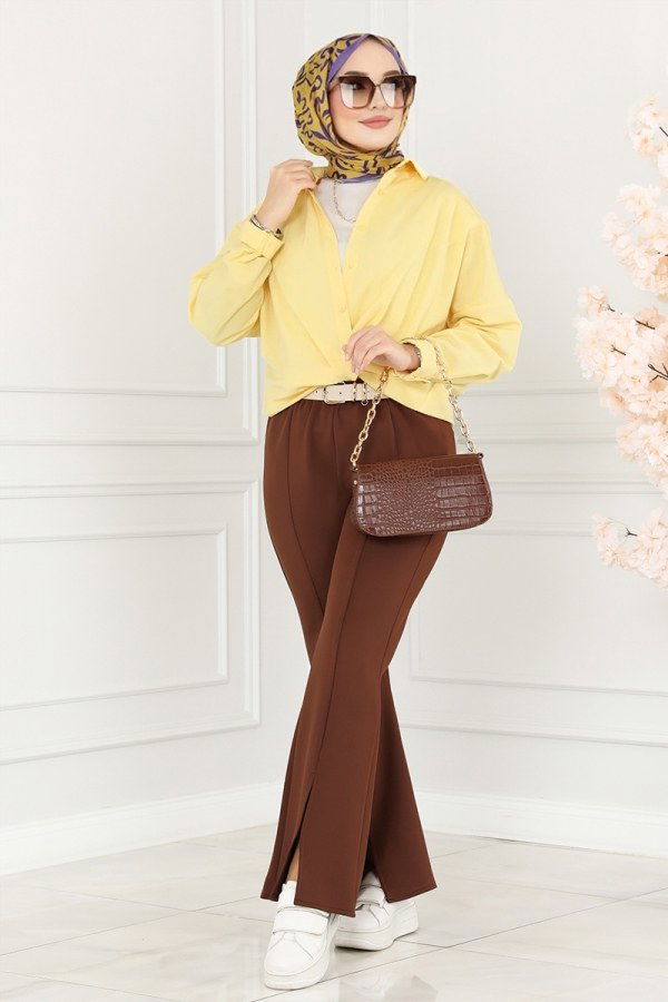 Trousers 3000KTR750 Brown - 2