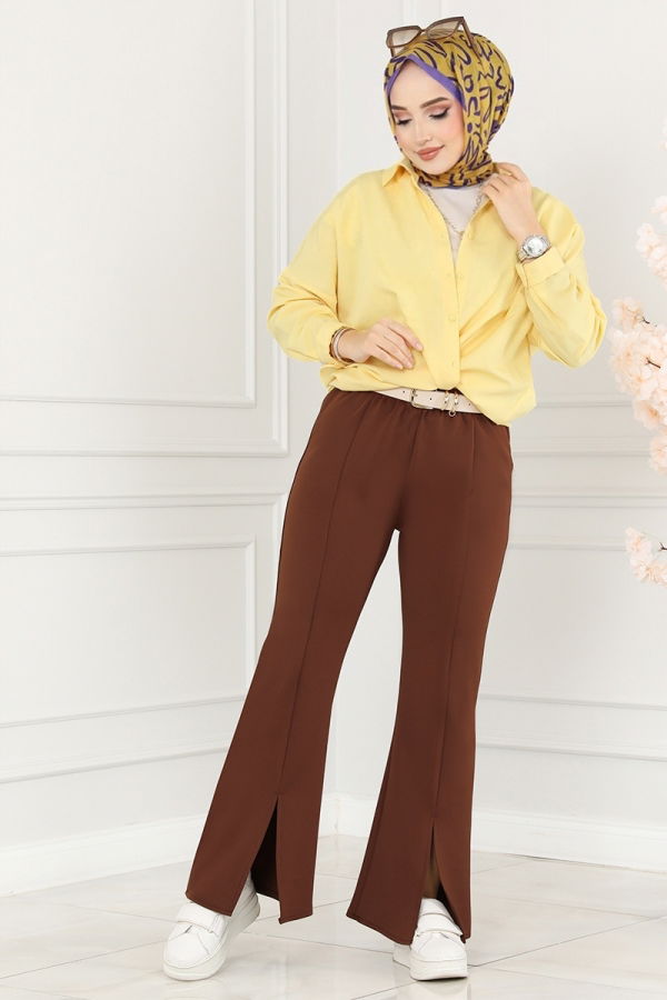 Trousers 3000KTR750 Brown - 1