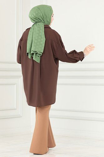 moda selvim Trousers 3000KTR750 Latte - Thumbnail