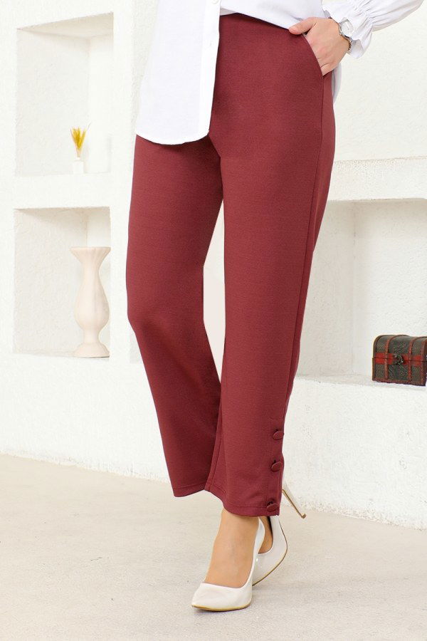 Trousers MSL5010 Claret Red - 3