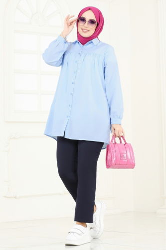 M.R. - Tunic 002MR1078 Baby Blue