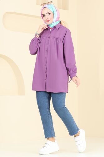 M.R. - Tunic 002MR1078 Dark Rose Dusky