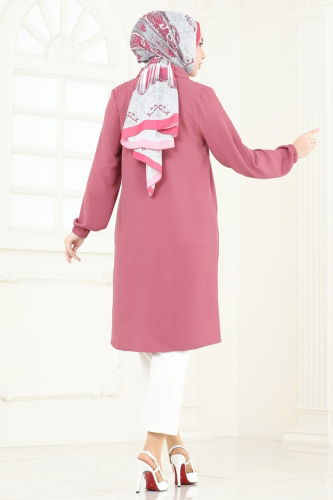 moda selvim Tunic 008MR1078 Rose Dried - Thumbnail