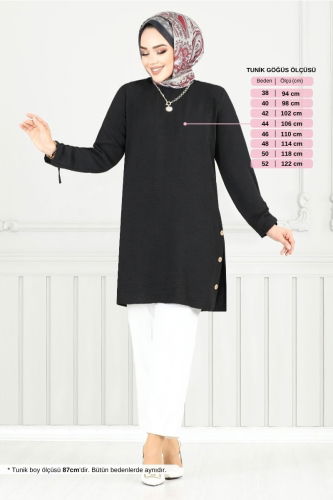MRV M.R. - Tunic 016MR1077-M Black