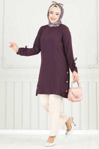 M.R. - Tunic 016MR1078 Dark Lilac