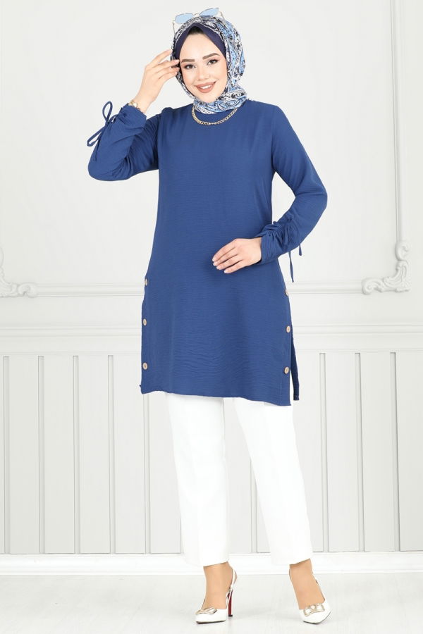 Modaselvim Tunic Tunic 016MR1078 Indigo