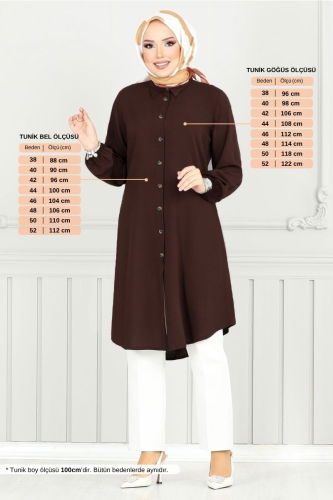 MRV B.G.S. - بلوز بني 0171BGS895-M