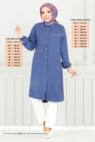 MRV B.G.S. - Tunic 0171BGS895-M Indigo