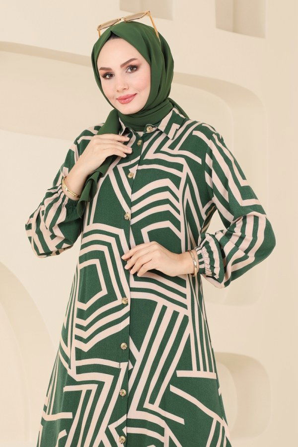 Tunic 0173BG354 Emerald & Vision - 3