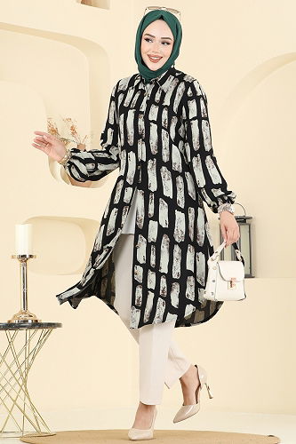 moda selvim بلوز بيج 0176ERK1158 - Thumbnail