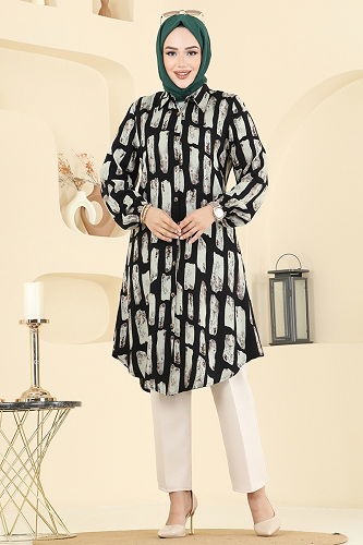 moda selvim بلوز بيج 0176ERK1158 - Thumbnail