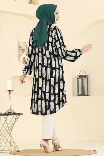 moda selvim بلوز بيج 0176ERK1158 - Thumbnail