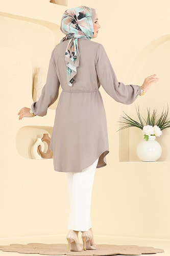 moda selvim Tunic 0179BG354 Dark Vision - Thumbnail