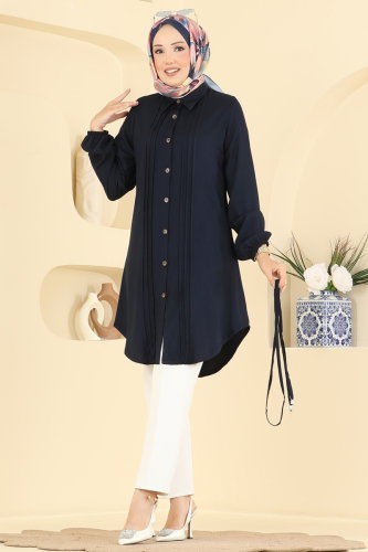 B.G.S. - Tunic 0179BG354 Navy Blue