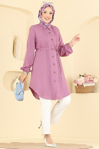 moda selvim Tunic 0179BG354 Rose Dried - Thumbnail