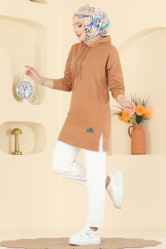 moda selvim بلوز لاتيه 1000ETT926 - Thumbnail