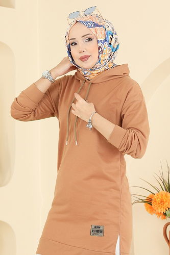 moda selvim بلوز لاتيه 1000ETT926 - Thumbnail