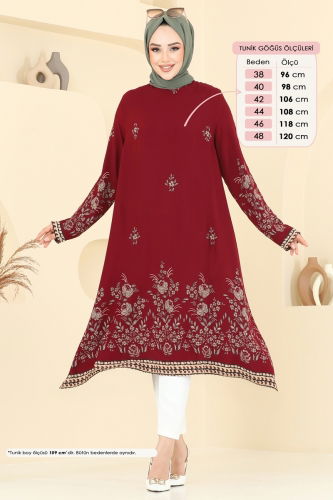 Z.N.N. - Tunic 1003ZNN863 Burgundy