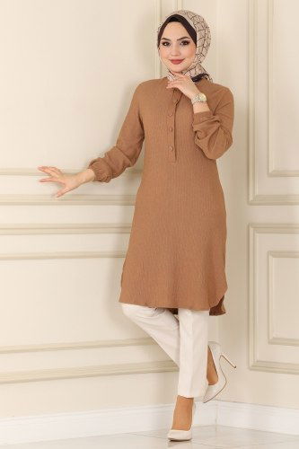 moda selvim 1005MRT754 لحمي - Thumbnail