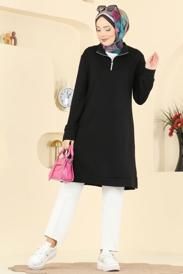 Modaselvim Tunic Tunic 1008ETT926 Black