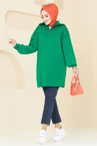 K.L.N. - Tunic 1010KLN570 Benetton Green