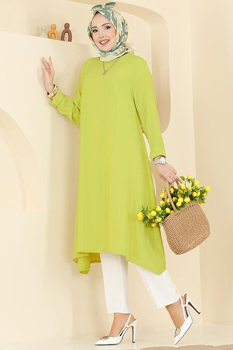 moda selvim Tunic 1011ZNNK1102 Acid - Thumbnail