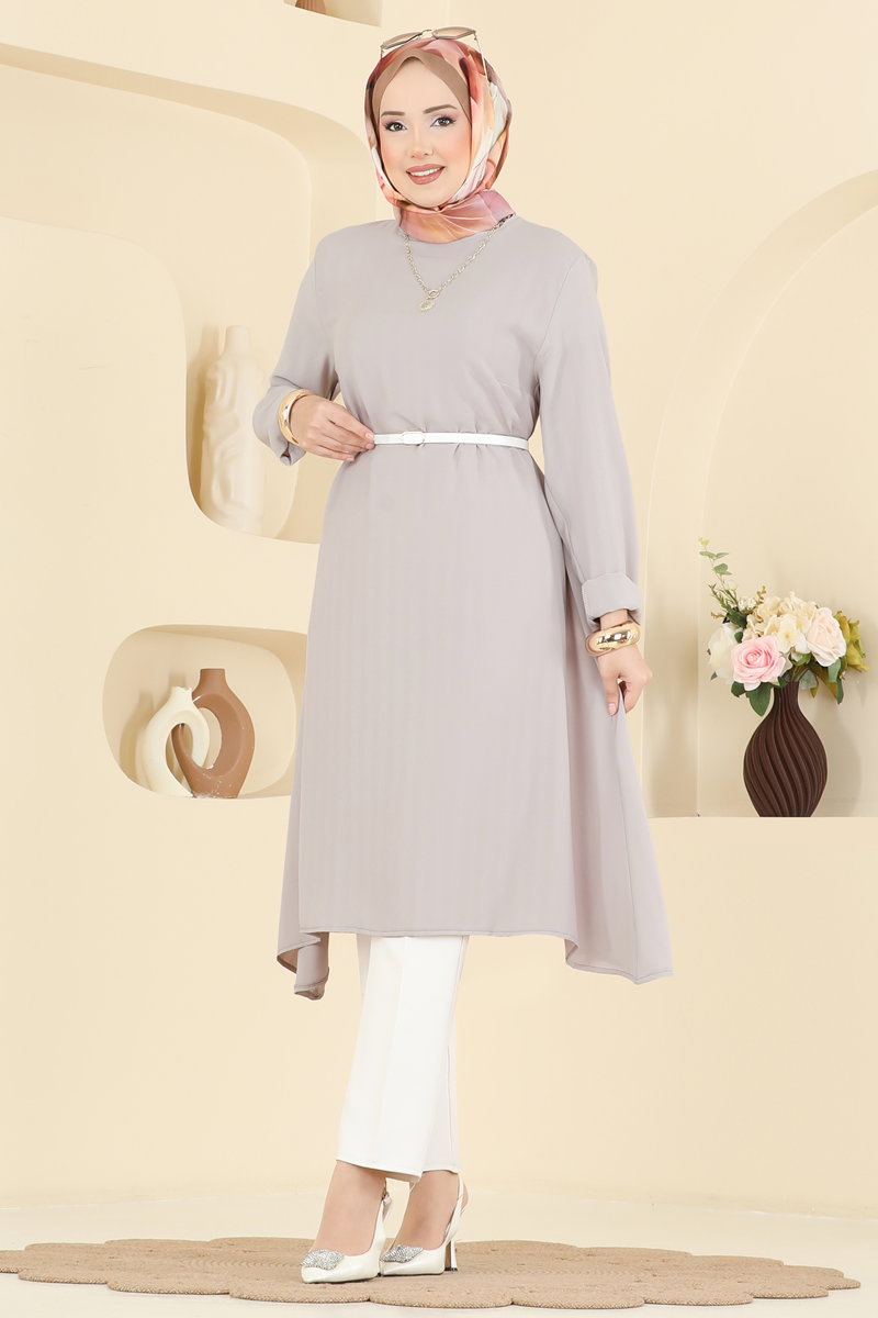 2025ss 新品未使用Peasant Tunic 8y Tunic 1011ZNNK1102 Stone - Moda Selvim