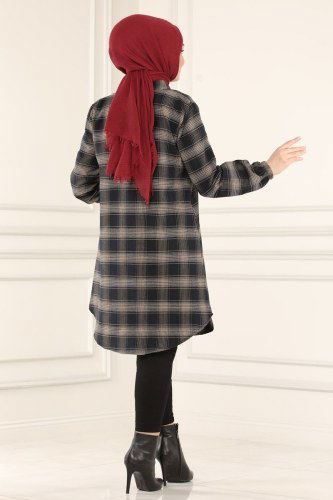 moda selvim Tunic 1012AKT473 Vision - Thumbnail