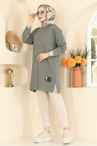 E.T.T. - Tunic 1017ETT926 Almond Green