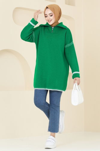 K.L.N. - Tunic 1039KLN570 Benetton Green