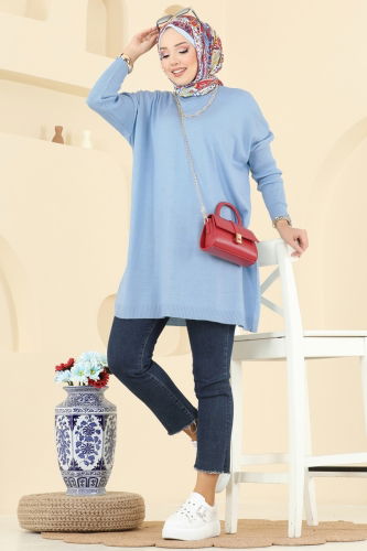 K.L.N. - Tunic 1047KLN570 Baby Blue
