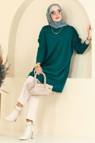 K.L.N. - Tunic 1047KLN570 Petroleum