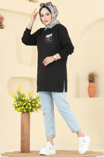 O.Z.N. - Tunic 104OZN1046 Black