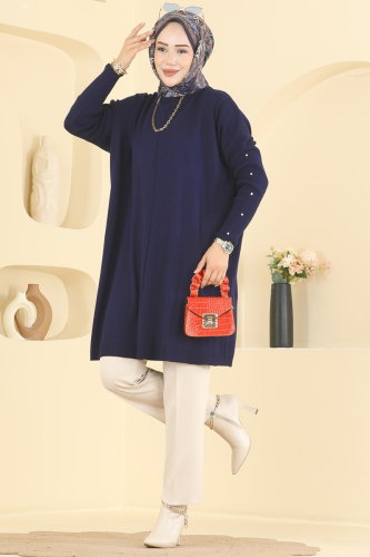 K.L.N. - Tunic 1097KLN570 Navy Blue